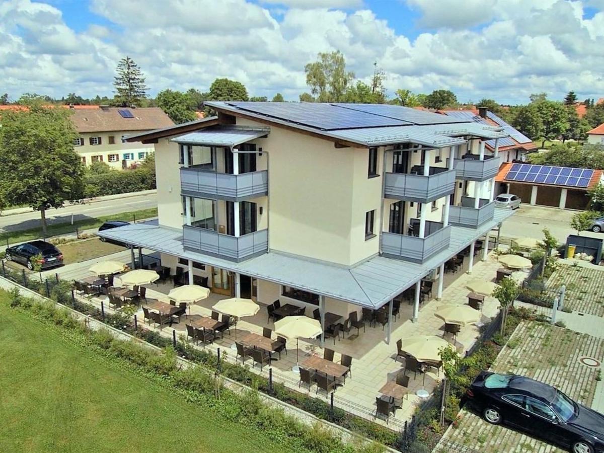 Hotel Heimfeld Restaurant Cafe Garching an Der Alz Exterior foto